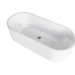 Fluted Freestanding Bath Tub