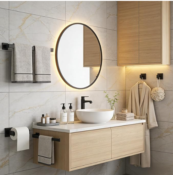 Serenity Bathroom Accessory Set - Image 4